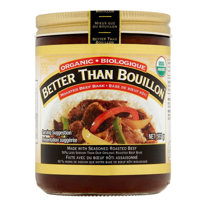 Better Than Bouillon Organic Beef Soup Base - 4 x 597 g - Grocery and Food Items - Canadian Distribution