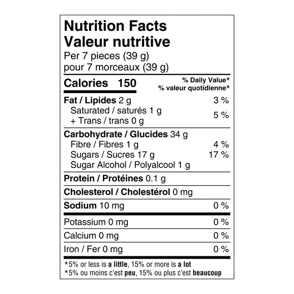 Bonbons à mâcher - 48 x 150 g - Mamba - Distribution canadienne - Livraison gratuite au Canada pour les commandes de plus de 199 $ CA