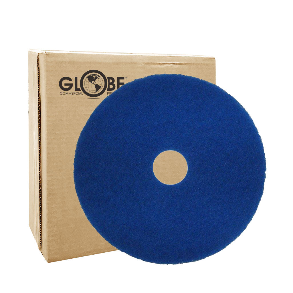 Blue Cleaner Floor Pads - Sold By The Case