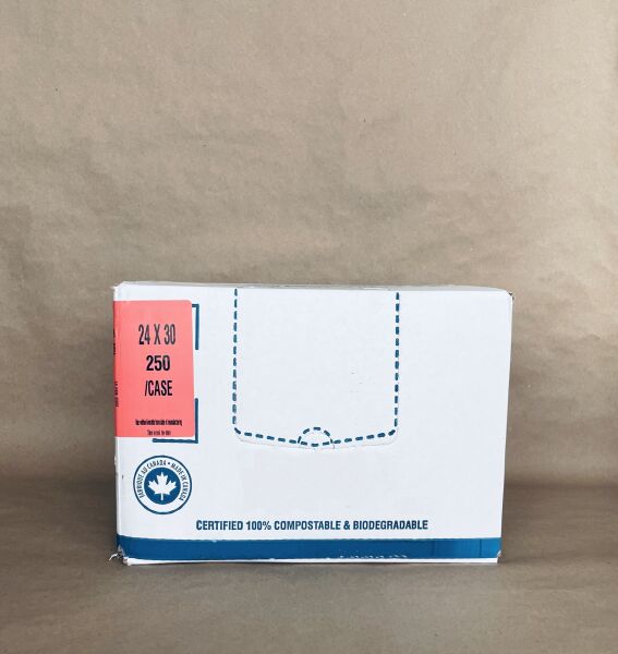 Compostable Bin Liner 24" x 30" 250cs BPI