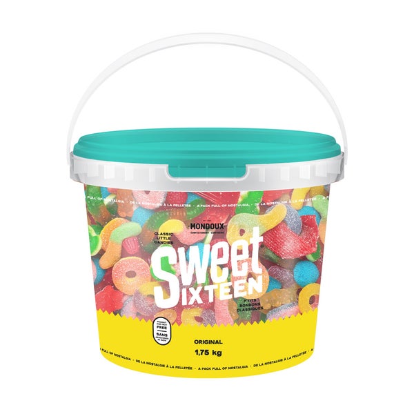 Original Tub - 4 x 1.75 kg - Sweet Sixteen - Canadian Distribution