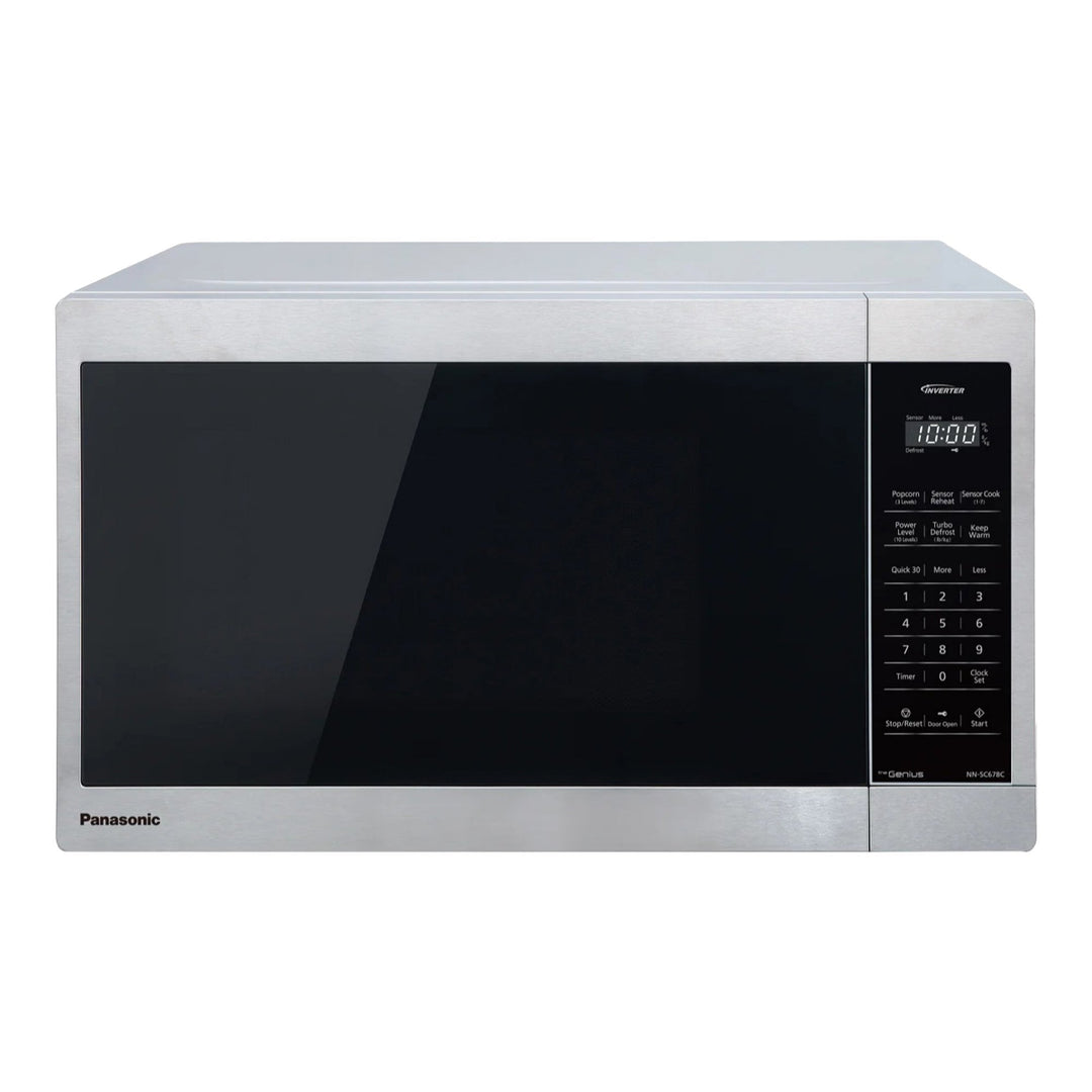 Panasonic - 1.3 cu ft Inverter Genius Microwave - Stainless Steel - Restaurant Equipment and Smallwares - Canadian Distribution
