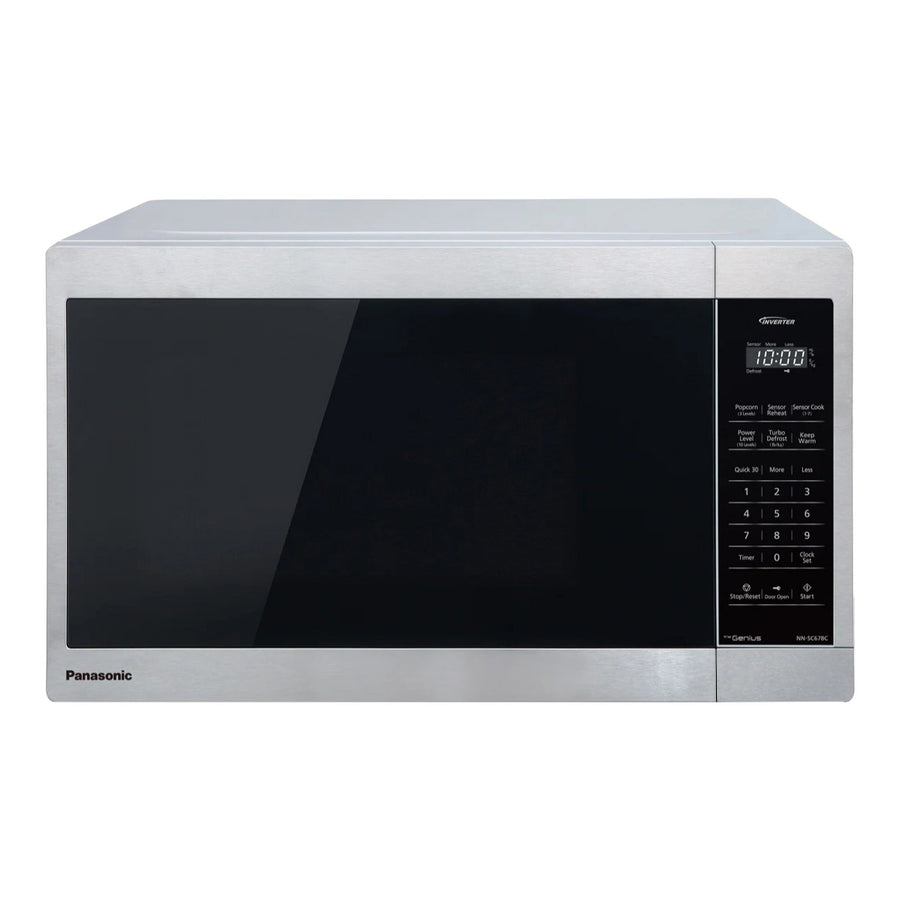 Panasonic - 1.3 cu ft Inverter Genius Microwave - Stainless Steel - Restaurant Equipment and Smallwares - Canadian Distribution