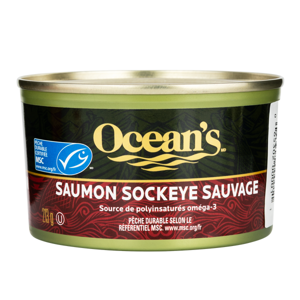 Ocean’s Wild Sockeye Salmon - 4 x 4-count - Grocery and Food Items - Canadian Distribution