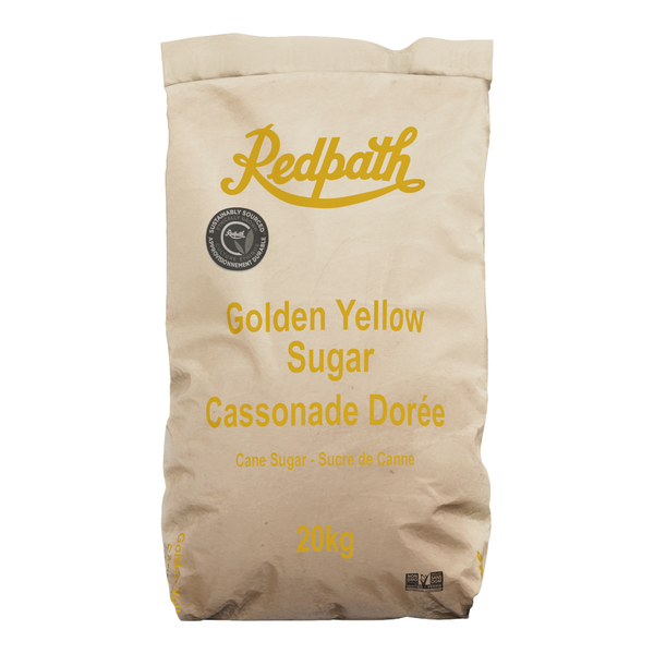 Redpath Golden Yellow Sugar - 4 x 20 kg - Grocery and Food Items - Canadian Distribution