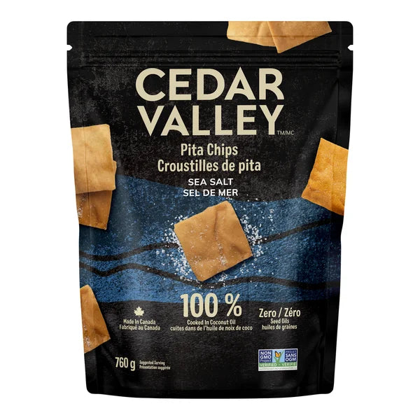 Pita Chips - 4 x 760 g - Cedar Valley - Canadian Distribution