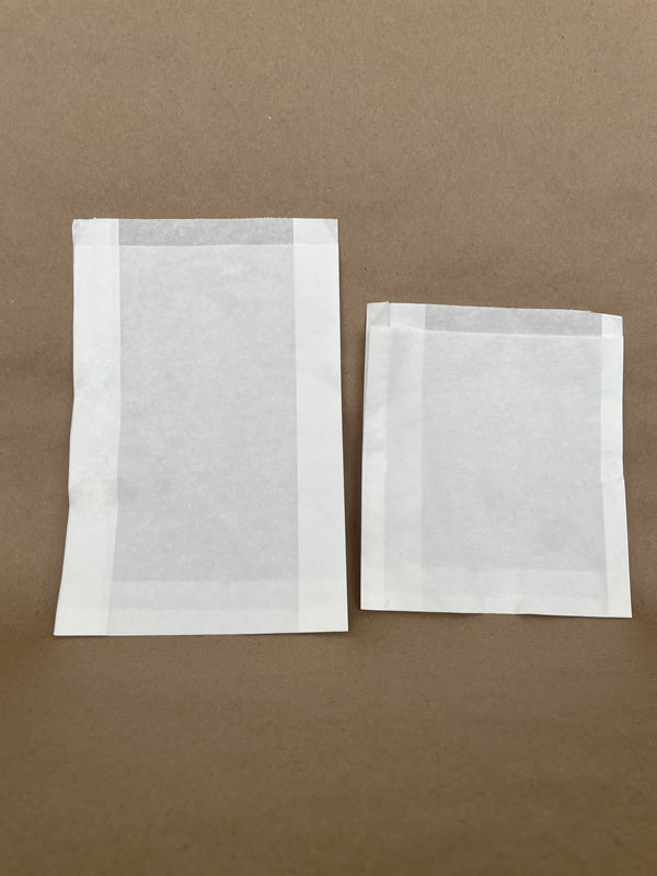 6" x 1" x 6.75" Sandwich/Pastry Paper Bag 1000cs - Disposable Take Away Food Packaging - Canadian Distribution