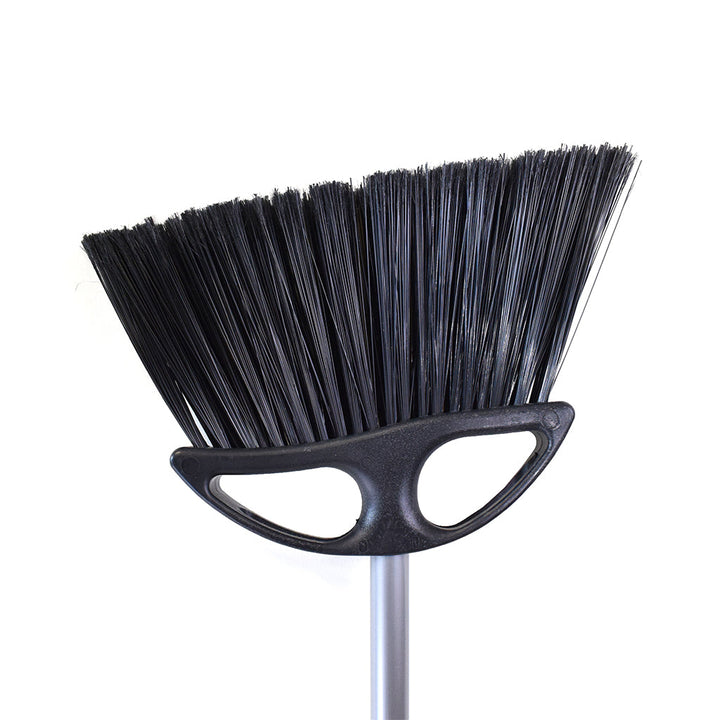13 Inch Extra Wide Angle Broom With 48 Inch Metal Handle - Sold By The Case
