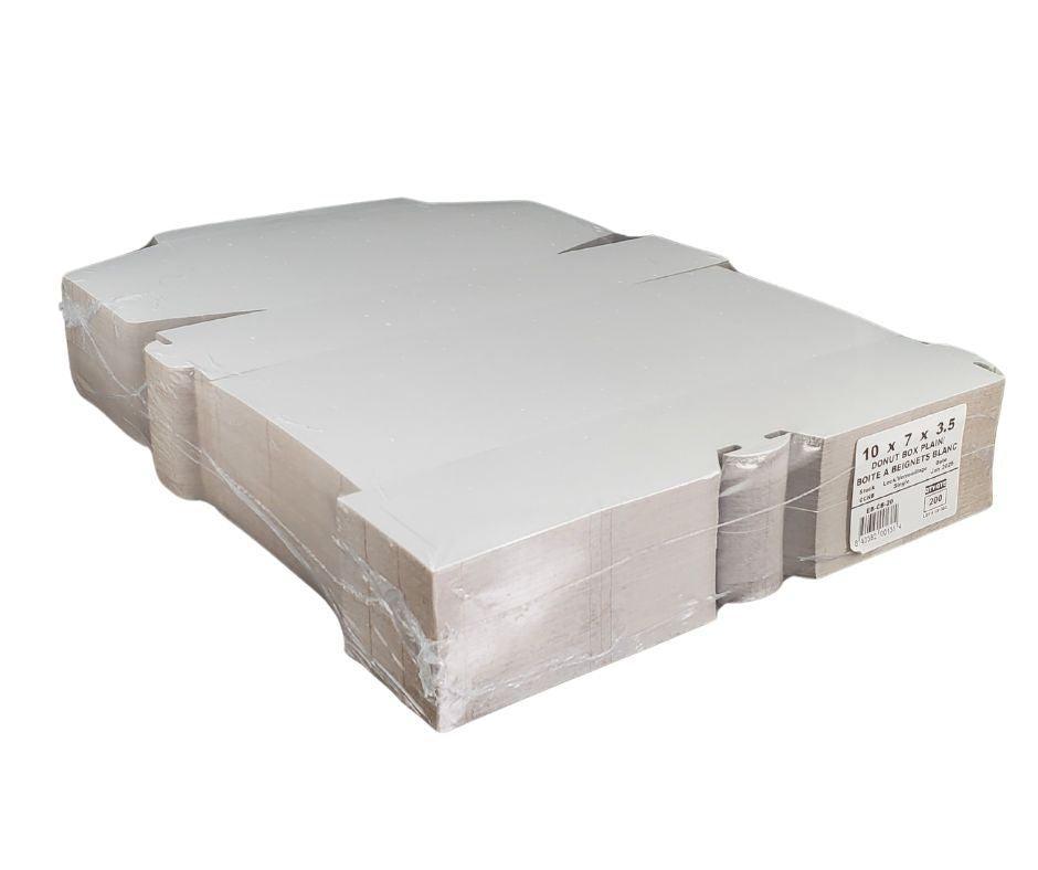 EB - Boîtes à gâteaux blanches - 10x7x3½