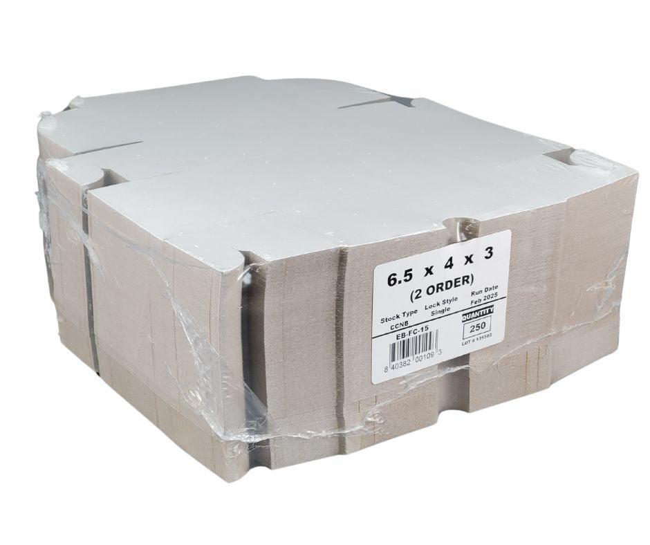 EB - Boîtes à gâteaux blanches - 6½x4x3