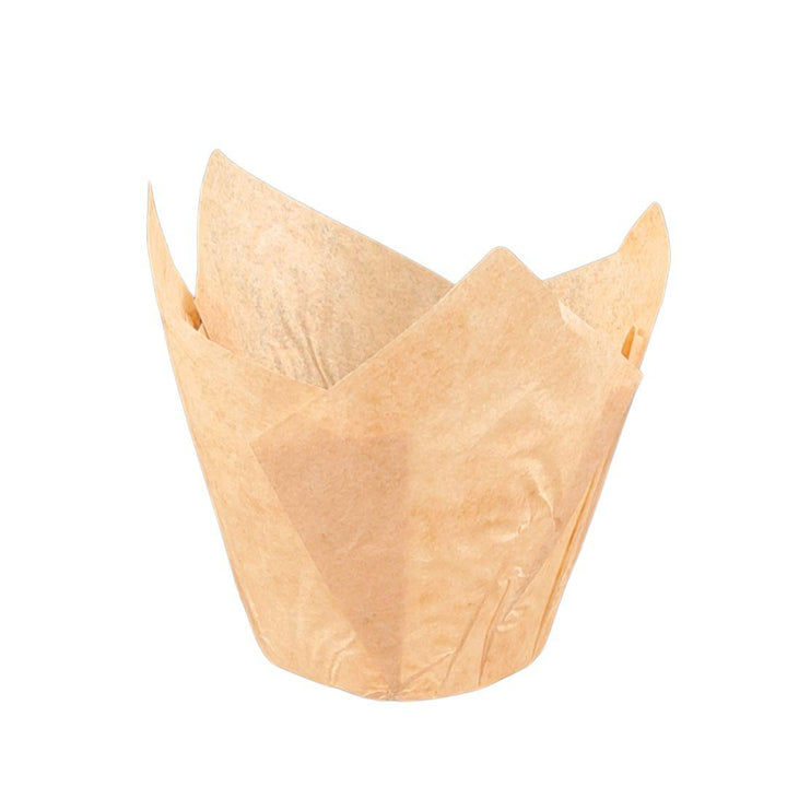 Enjay - Emporte-pièces pour muffins - Tulipe - Naturel