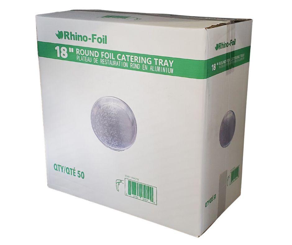 Rhino-Foil - 18" Round Catering Tray - AR205R