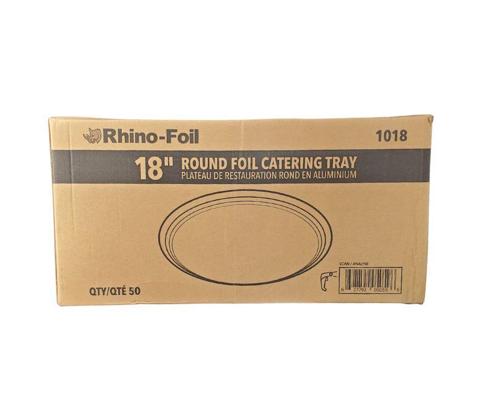 Rhino-Foil - 18" Round Catering Tray - 1018