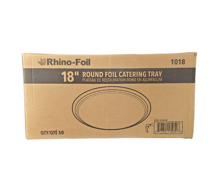 Rhino-Foil - 18" Round Catering Tray - 1018