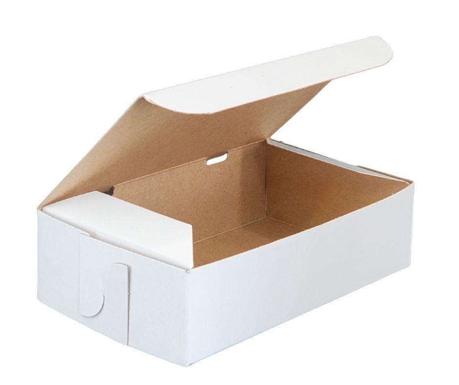 EB - Boîtes à gâteaux blanches - 1 lb (canadien) - 6¼x3¾x1¾
