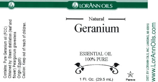 Geranium Oil Flavoring - Aromatherapy - 1 oz., 16 oz.