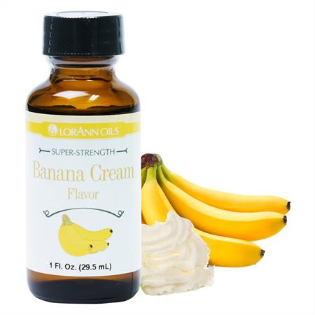 Banana Cream Flavoring, 1 ounce bottle, Canadian Distributor