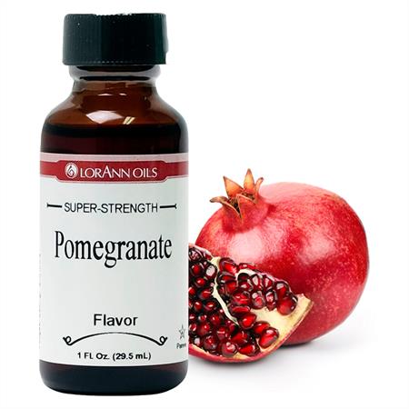 Pomegranate Flavoring, 1 ounce bottle, Canadian Distributor