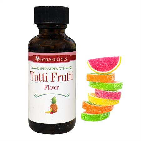 Tutti Frutti Flavoring, 1 ounce bottle, Canadian Distributor