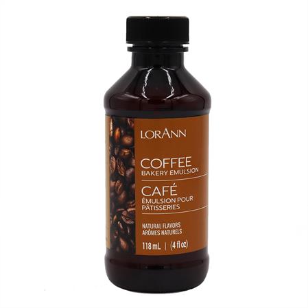 Coffee Bakery Emulsion Flavoring, 4 ounce bottle, Canadian Distributor