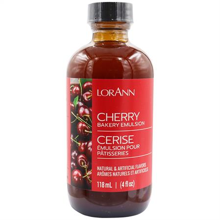 Cherry Bakery Emulsion Flavoring, 4 ounce bottle, Canadian Distributor