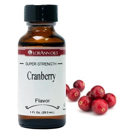 Cranberry Flavoring - Super Strength Flavor 1 oz., 16 oz., 1 Gallon