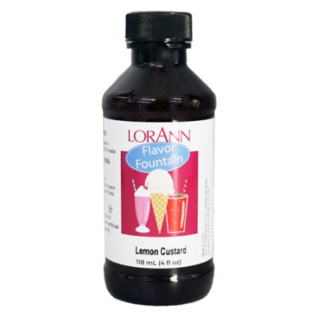 Lemon Custard Flavoring, 1 ounce bottle, Canadian Distributor