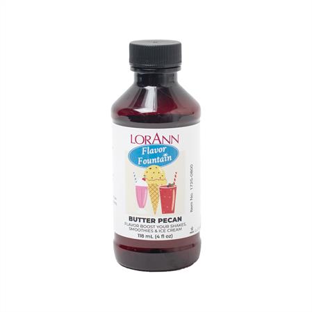 Butter Pecan Flavor Flavoring, 4 ounce bottle, Canadian Distributor