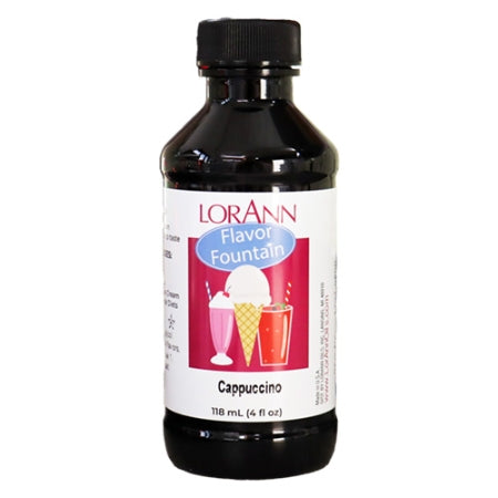 Cappuccino Flavoring, 1 ounce bottle, Canadian Distributor