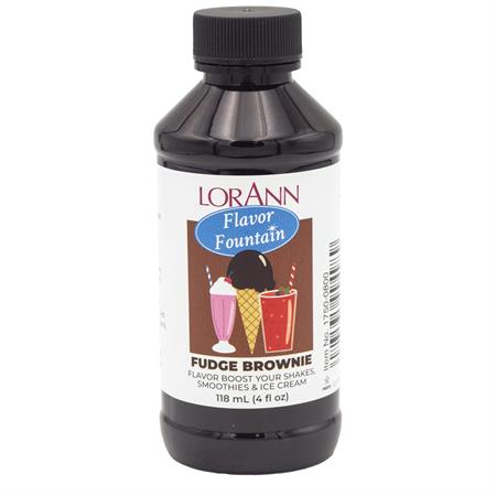 Fudge Brownie Chocolate Flavor Flavoring, 4 ounce bottle, Canadian Distributor
