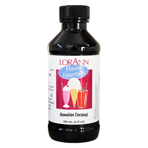 Hawaiian Coconut Flavoring, 1 ounce bottle, Canadian Distributor