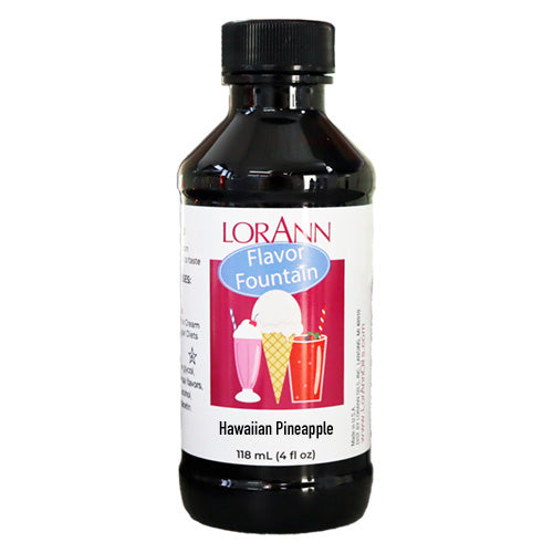 Hawaiian Pineapple Flavoring, 1 ounce bottle, Canadian Distributor