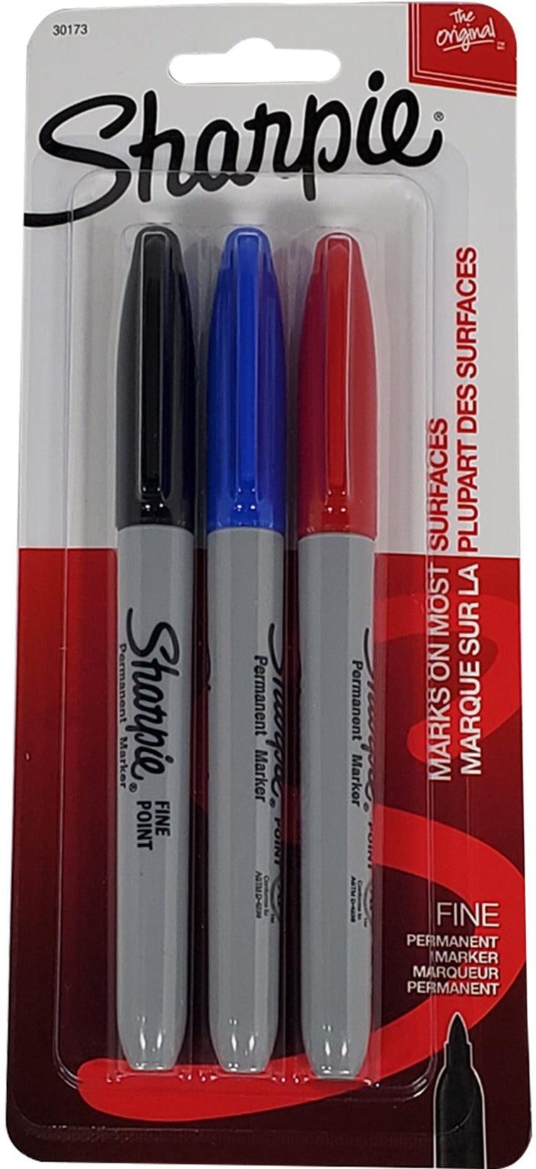 3-pc Sharpie Fine Markers