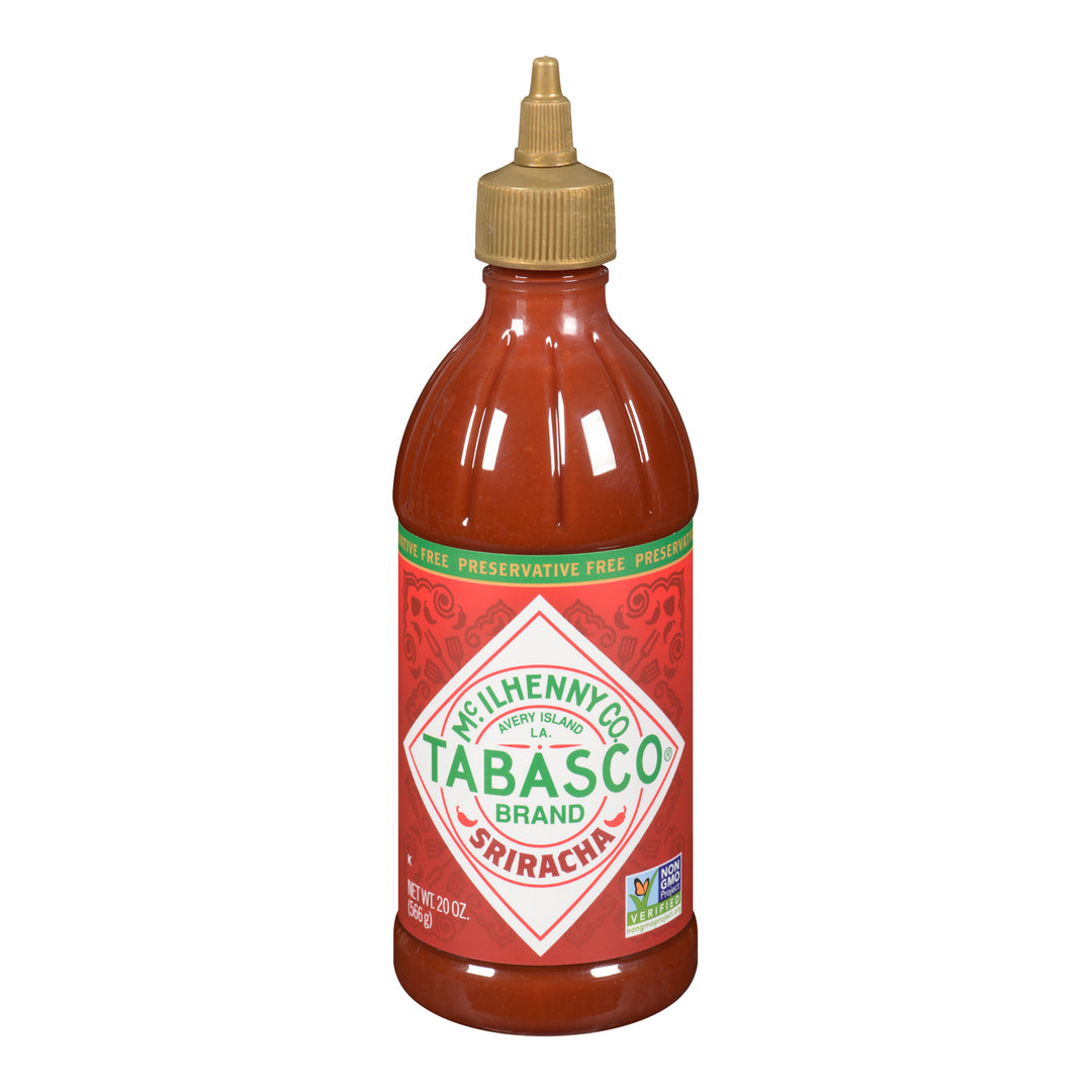 Sauce Chili Hot Sriracha - 6 x 20 oz - Tabasco - Restaurant and Foodservice Ingredients - Canadian Distribution