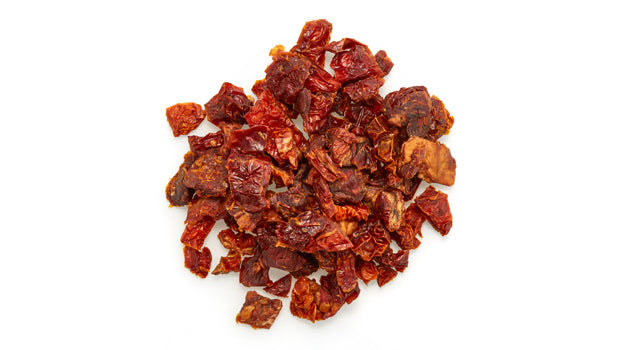 Organic Sun Dried Tomatoes, Diced 8-10 mm - 22.05 Lbs Box - Canadian Distribution - Ships Free Within Canada on Orders Above CAD $199