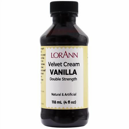 Velvet Cream Vanilla Double Strength - 4 oz. - 16 oz. - 1 Gallon - 5 Gallons