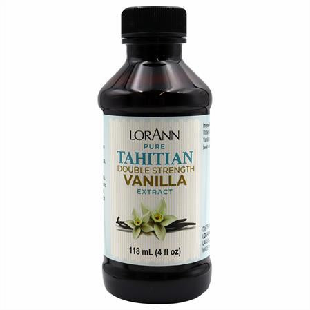 Tahitian Double Strength Vanilla Extract - 4 oz. - 16 oz. - 1 Gallon - 5 Gallons