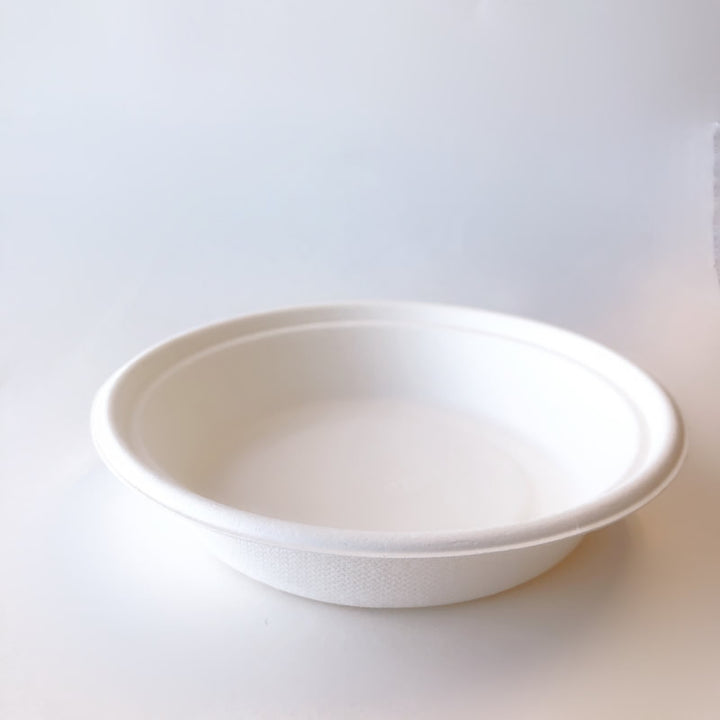 Bowl Sugarcane - 12/24/30/40 oz - 1000cs BPI - Disposable Take Away Food Packaging - Canadian Distribution