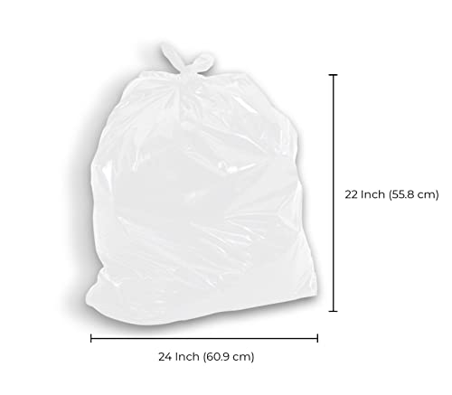 Spartano - Garbage Bags - Regular - White - 24"x22"