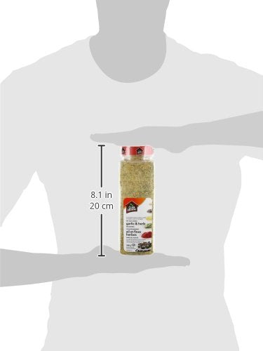 Club House No Salt Added Garlic & Herb Seasoning, 566g - Canadian Distribution - Ships Free Within Canada on Orders Above CAD $199