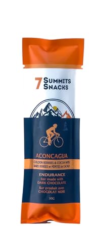 7 Summits Snacks Aconcagua Endurance Bar – 12 Pack (31g each) - Canadian Distribution - Ships Free Within Canada on Orders Above CAD $199