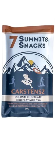 7 Summits Snacks Carstensz Superfood Chocolate Bar 12x80g - Canadian Distribution - Ships Free Within Canada on Orders Above CAD $199