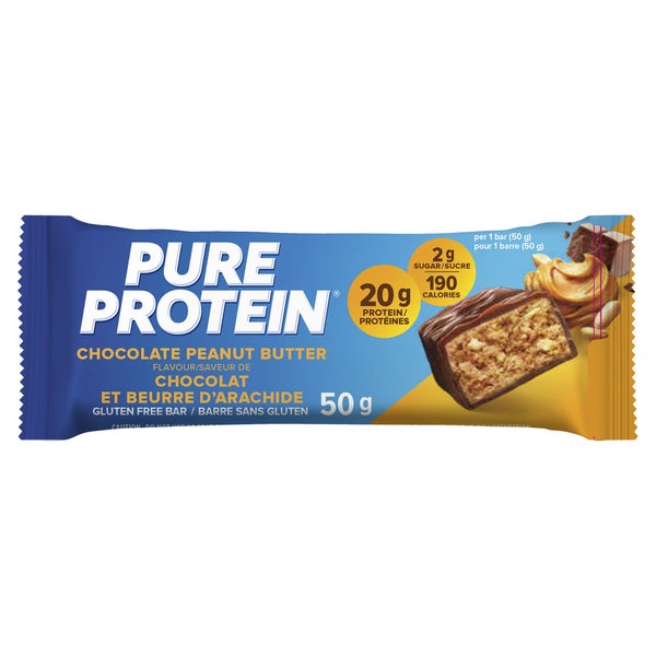 Bars Variety Pack - 72 × 50 g - Pure Protein - Canadian Distribution - Ships Free Within Canada on Orders Above CAD $199