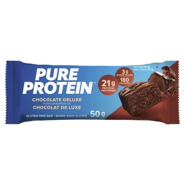 Bars Variety Pack - 72 × 50 g - Pure Protein - Canadian Distribution - Ships Free Within Canada on Orders Above CAD $199