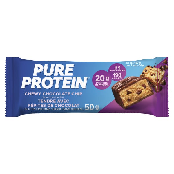 Bars Variety Pack - 72 × 50 g - Pure Protein - Canadian Distribution