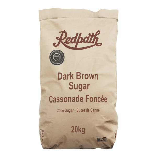 Redpath Dark Brown Sugar - 4 x 20 kg - Grocery and Food Items - Canadian Distribution