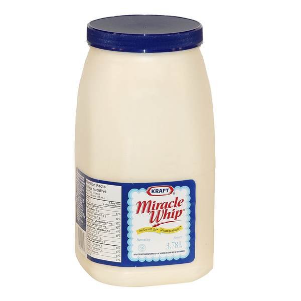 Kraft Miracle Whip - 4 x 3.78 L - Grocery and Food Items - Canadian Distribution