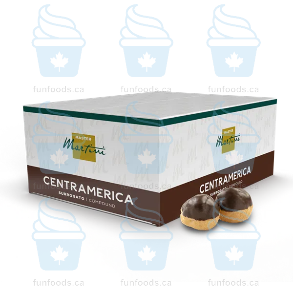 Gran Centramerica Fondente (Dark) Discs - 10 KG Box - Dark Coating Chocolate - Master Martini Canada