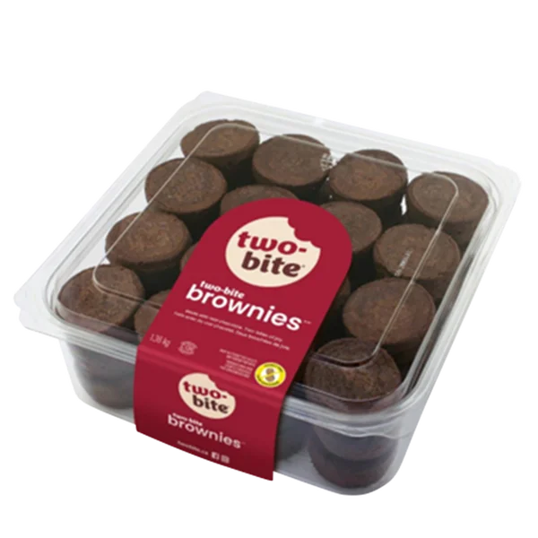 Two-bite Brownies - 4 x 1.36 kg - Give & Go - Canadian Distribution