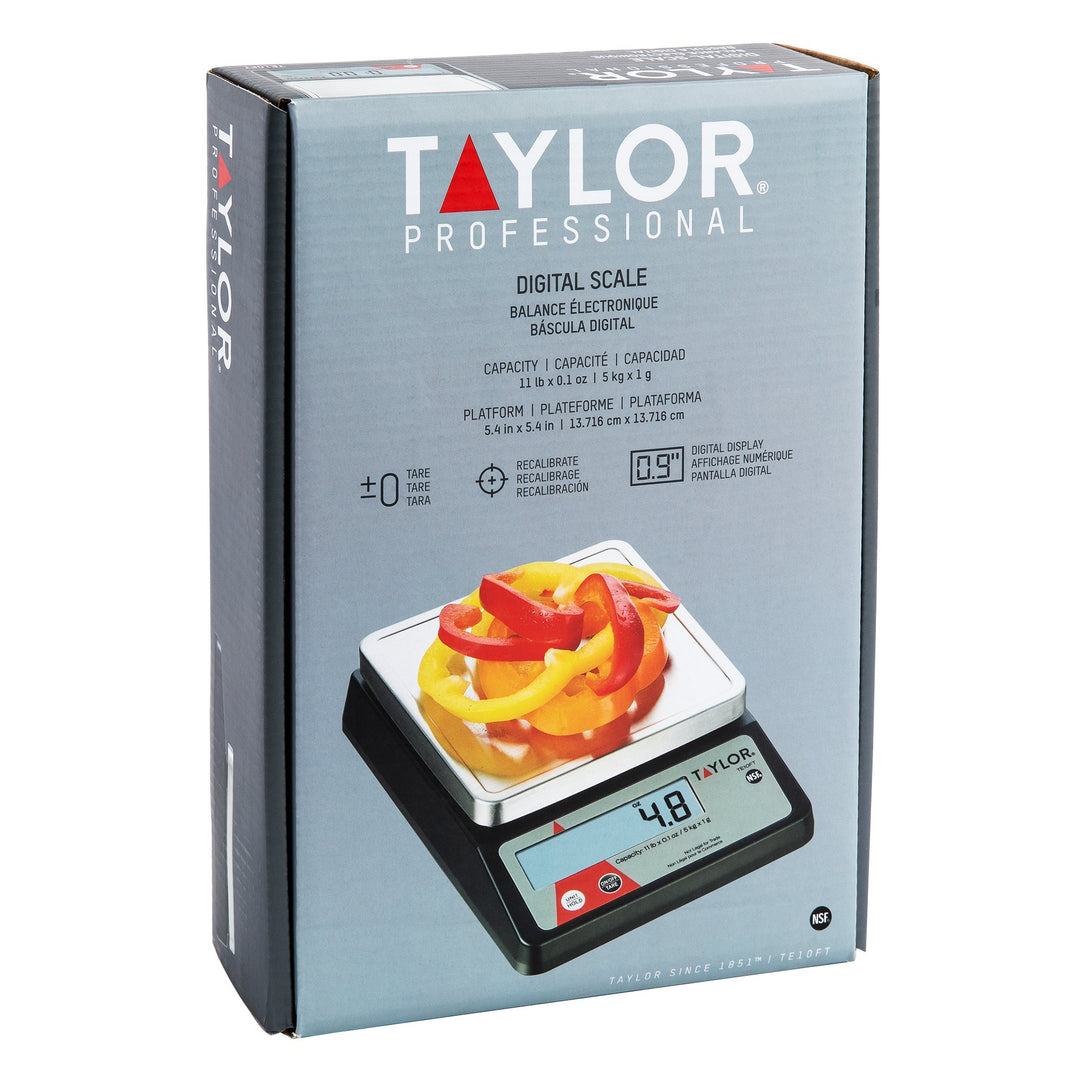 Compact Digital Portion Scale - Taylor - Restaurant Equipment and Smallwares - Canadian Distribution
